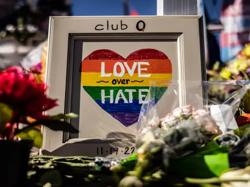 Memorial for Lives Lost at Club Q