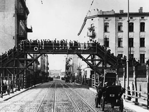 Lodz Ghetto Bridge