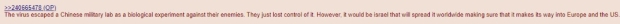 4chan-coronavirus-chinese-bioweapon-israel-antisemitic